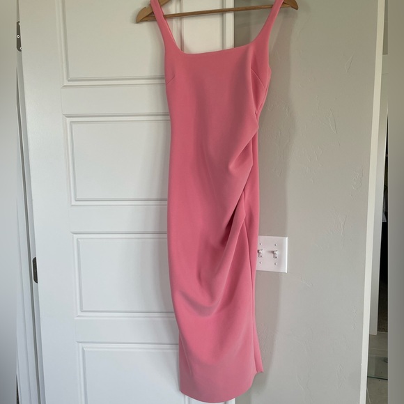 NWT Bec & Bridge Paloma MIDI Dress in Flamingo. - Picture 6 of 9
